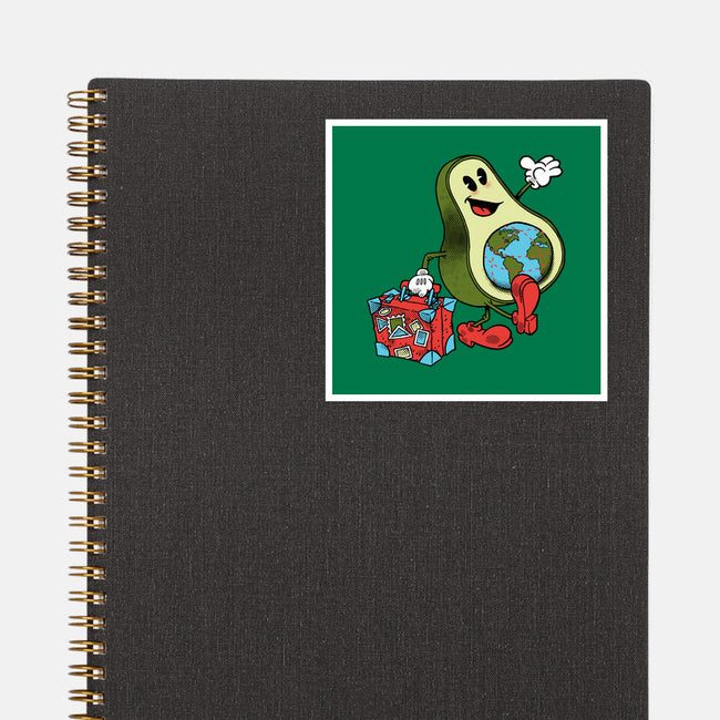 Globetrotter-None-Glossy-Sticker-imisko