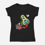 Globetrotter-Womens-V-Neck-Tee-imisko
