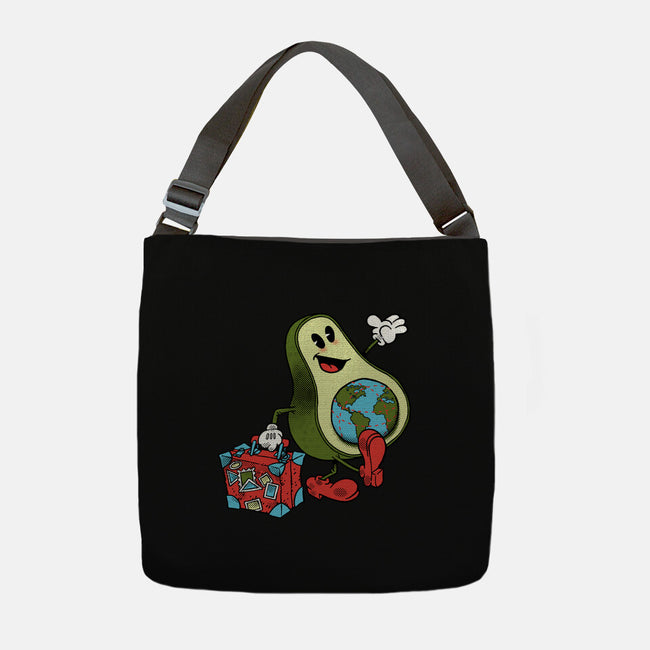 Globetrotter-None-Adjustable Tote-Bag-imisko