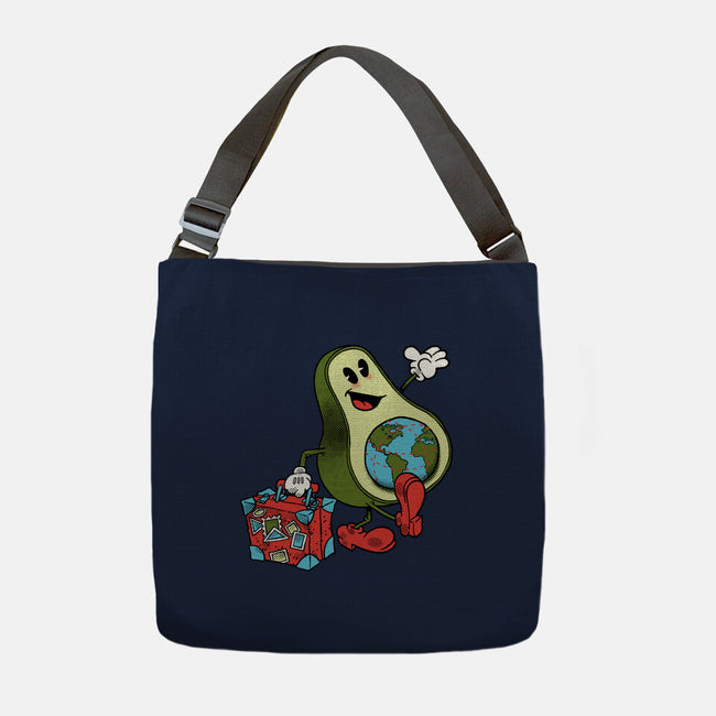 Globetrotter-None-Adjustable Tote-Bag-imisko