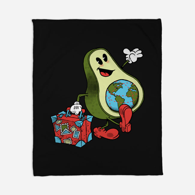 Globetrotter-None-Fleece-Blanket-imisko