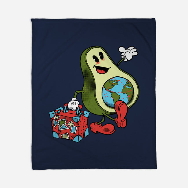 Globetrotter-None-Fleece-Blanket-imisko