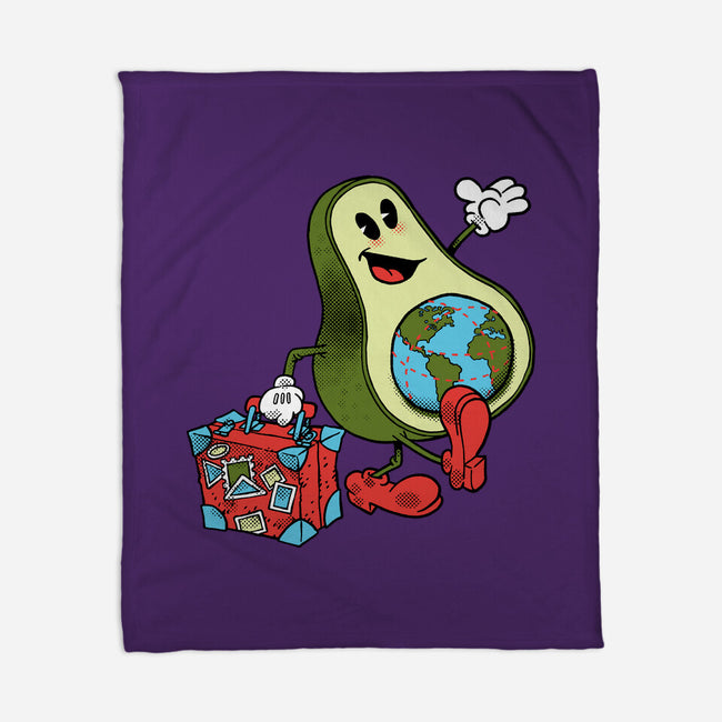 Globetrotter-None-Fleece-Blanket-imisko