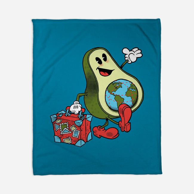 Globetrotter-None-Fleece-Blanket-imisko
