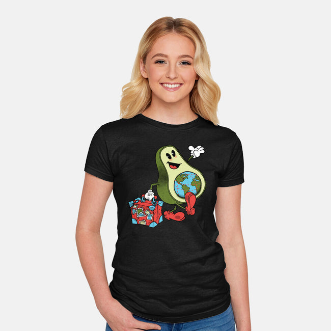 Globetrotter-Womens-Fitted-Tee-imisko