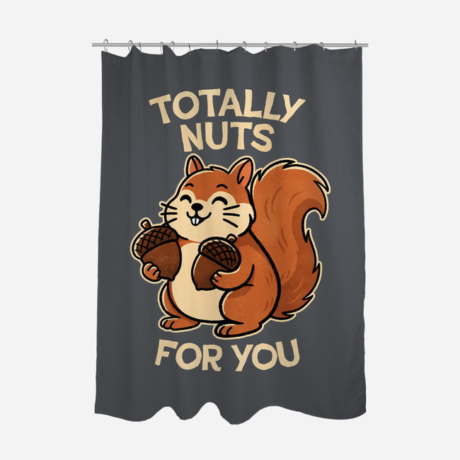 Totally Nuts-None-Polyester-Shower Curtain-fanfreak1
