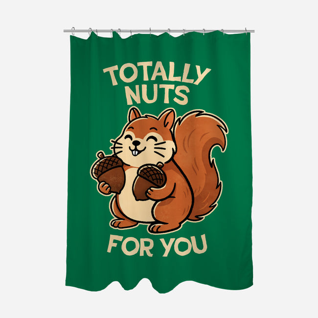 Totally Nuts-None-Polyester-Shower Curtain-fanfreak1