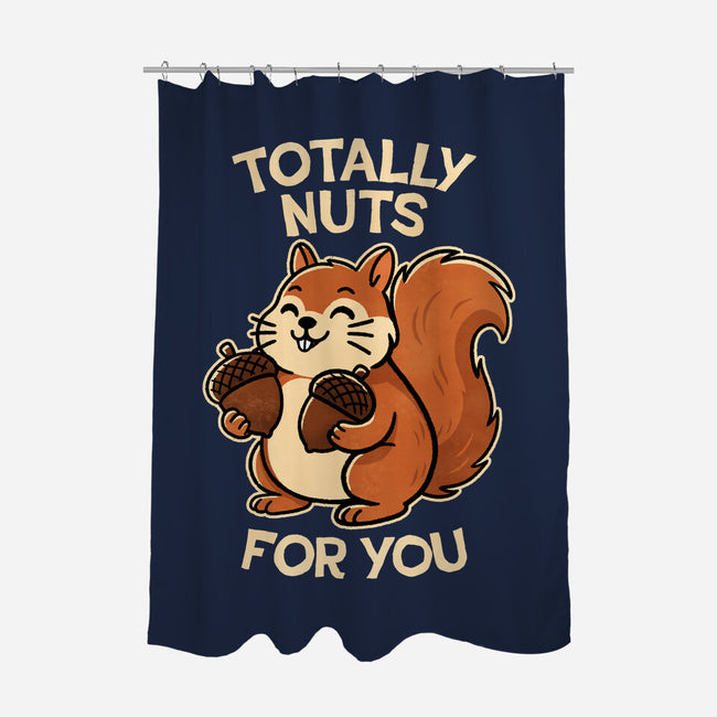 Totally Nuts-None-Polyester-Shower Curtain-fanfreak1