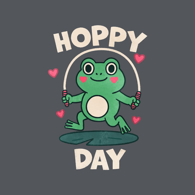 Hoppy Day Frog-Womens-V-Neck-Tee-fanfreak1