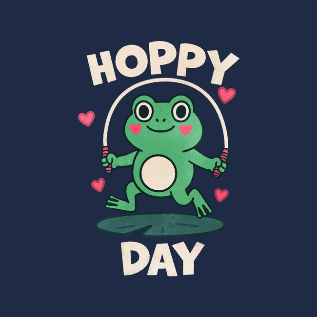 Hoppy Day Frog-Womens-V-Neck-Tee-fanfreak1