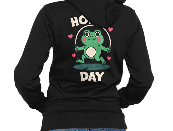 Hoppy Day Frog