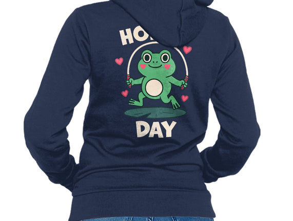 Hoppy Day Frog