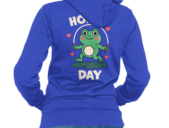 Hoppy Day Frog