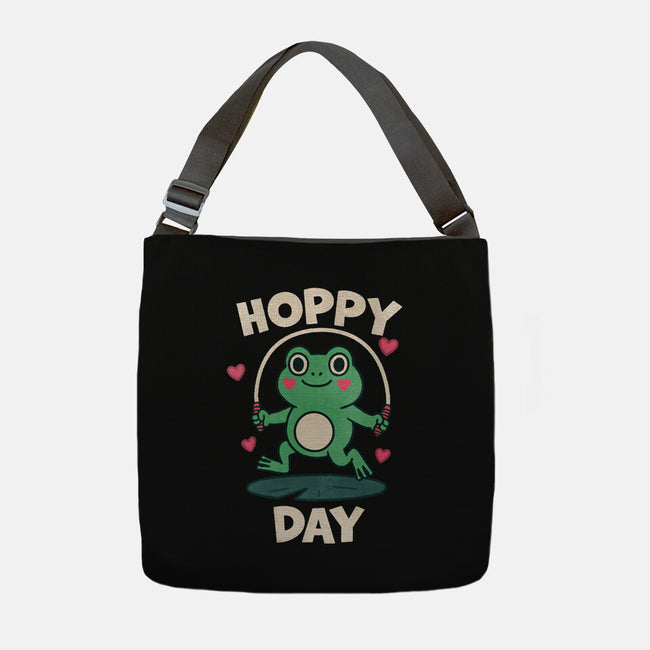 Hoppy Day Frog-None-Adjustable Tote-Bag-fanfreak1