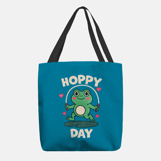 Hoppy Day Frog-None-Basic Tote-Bag-fanfreak1