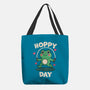 Hoppy Day Frog-None-Basic Tote-Bag-fanfreak1