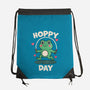 Hoppy Day Frog-None-Drawstring-Bag-fanfreak1