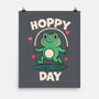 Hoppy Day Frog-None-Matte-Poster-fanfreak1