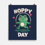 Hoppy Day Frog-None-Matte-Poster-fanfreak1