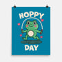 Hoppy Day Frog-None-Matte-Poster-fanfreak1
