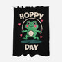 Hoppy Day Frog-None-Polyester-Shower Curtain-fanfreak1