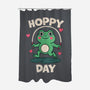 Hoppy Day Frog-None-Polyester-Shower Curtain-fanfreak1