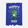 Hoppy Day Frog-None-Polyester-Shower Curtain-fanfreak1