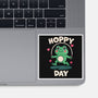 Hoppy Day Frog-None-Glossy-Sticker-fanfreak1