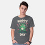 Hoppy Day Frog-Mens-Basic-Tee-fanfreak1