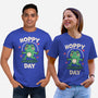 Hoppy Day Frog-Unisex-Basic-Tee-fanfreak1