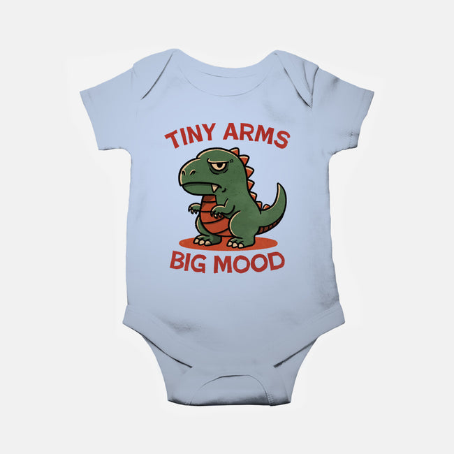 Big Mood Dino-Baby-Basic-Onesie-fanfreak1
