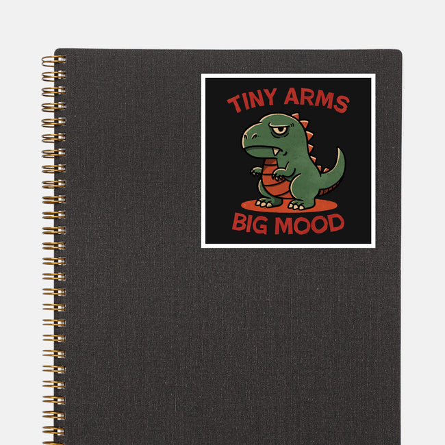 Big Mood Dino-None-Glossy-Sticker-fanfreak1