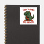 Big Mood Dino-None-Glossy-Sticker-fanfreak1