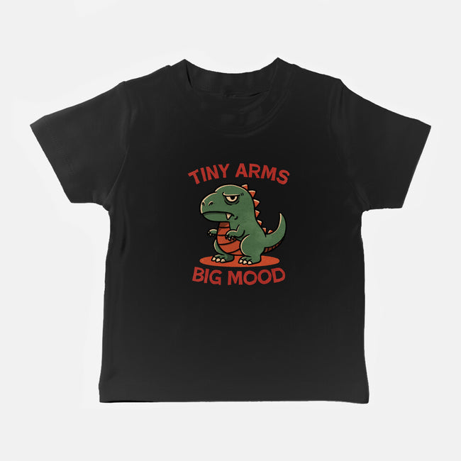Big Mood Dino-Baby-Basic-Tee-fanfreak1
