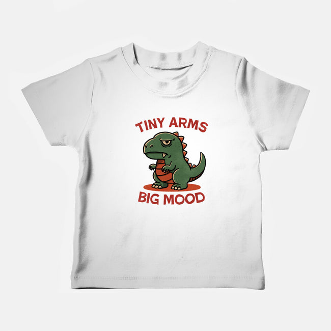 Big Mood Dino-Baby-Basic-Tee-fanfreak1