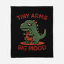 Big Mood Dino-None-Fleece-Blanket-fanfreak1