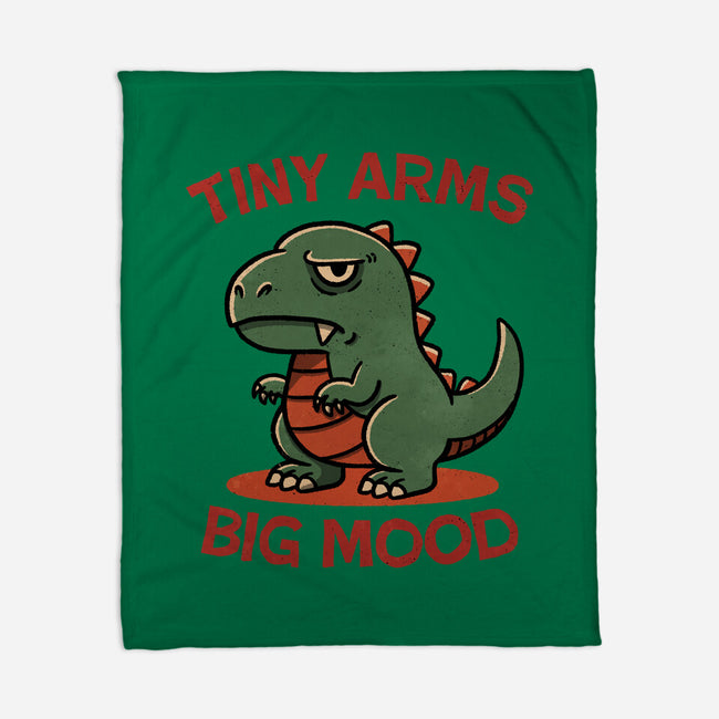 Big Mood Dino-None-Fleece-Blanket-fanfreak1