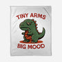 Big Mood Dino-None-Fleece-Blanket-fanfreak1