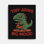 Big Mood Dino-None-Stretched-Canvas-fanfreak1