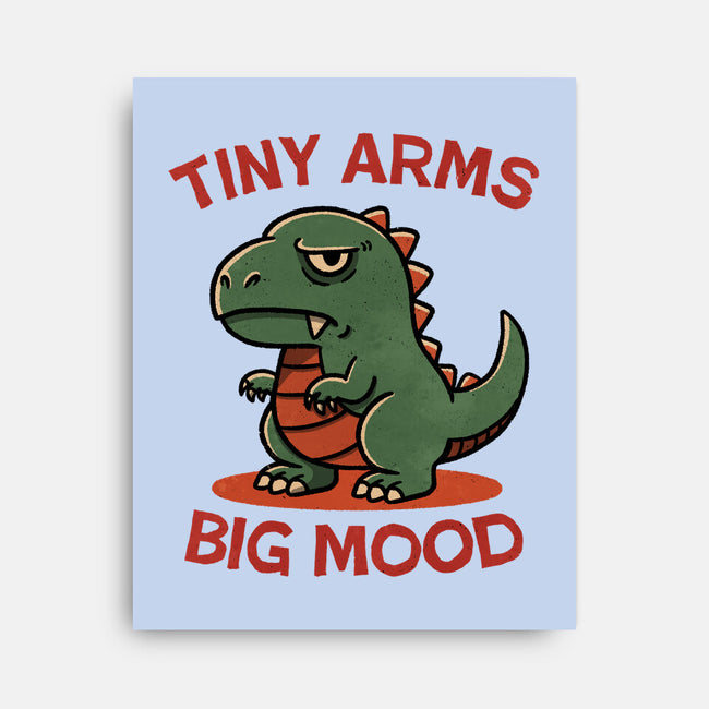Big Mood Dino-None-Stretched-Canvas-fanfreak1