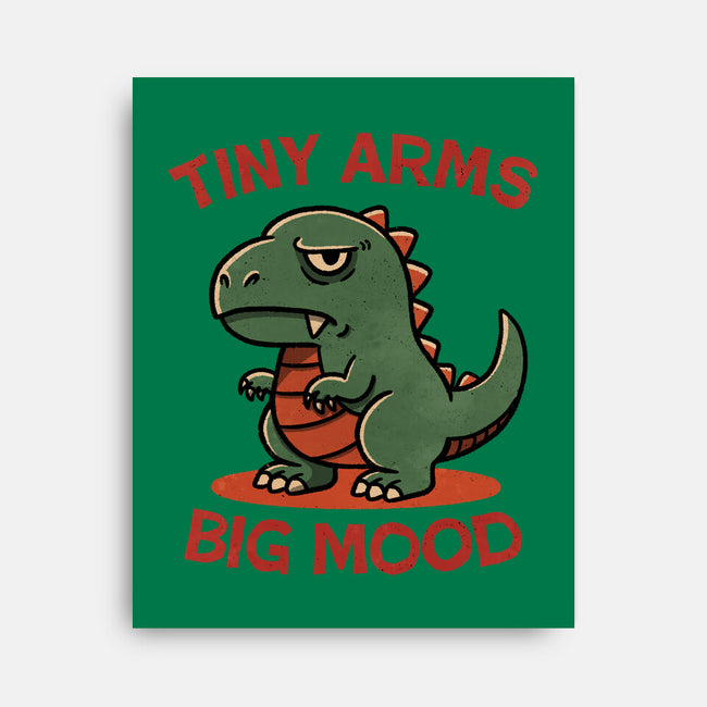 Big Mood Dino-None-Stretched-Canvas-fanfreak1
