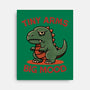 Big Mood Dino-None-Stretched-Canvas-fanfreak1