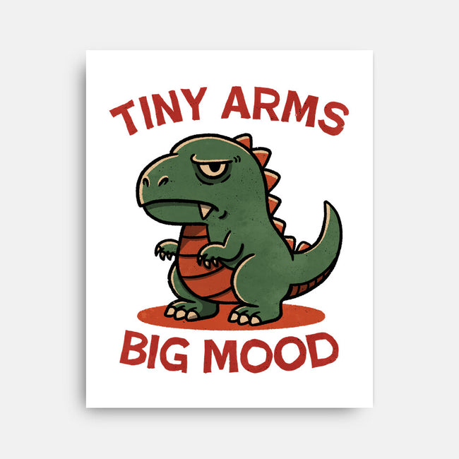 Big Mood Dino-None-Stretched-Canvas-fanfreak1