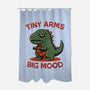 Big Mood Dino-None-Polyester-Shower Curtain-fanfreak1