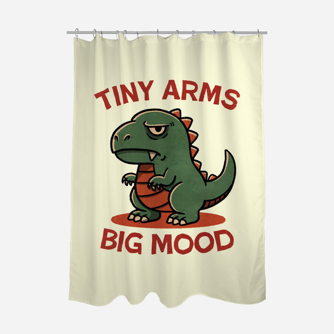 Big Mood Dino-None-Polyester-Shower Curtain-fanfreak1