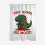 Big Mood Dino-None-Polyester-Shower Curtain-fanfreak1
