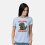 Big Mood Dino-Womens-Basic-Tee-fanfreak1