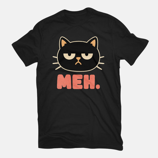 Meh Cat-Womens-Fitted-Tee-fanfreak1