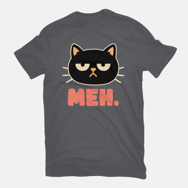 Meh Cat-Womens-Fitted-Tee-fanfreak1