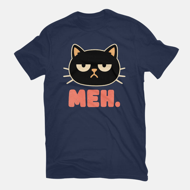 Meh Cat-Womens-Fitted-Tee-fanfreak1
